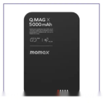 پاوربانک مگنتی 5000 مومکس Momax Q.Mag X Magnetic Wireless Power Bank IP116A - مشکی