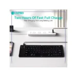 کیبورد بلوتوثی تاشو کوتسی Coteci Wireless Foldable Bluetooth Keyboard 64017 - تصویر 5