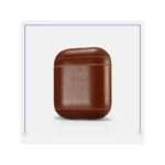 کاور ایرپاد 1/2 چرم ایکارر ICARER Air Pods Protective Leather Case IAP018 - قرمز