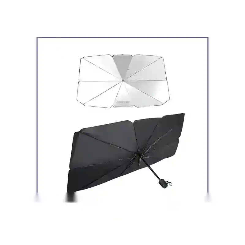 E203091-1-bb75c9ac6faa چتر آفتابگیر شیشه جلو اتومبیل گرین لاین Green Car Windshield Sunshade Umbrella - تصویر 1