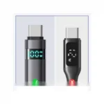 کابل تایپ سی 66 وات با نمایشگر مک دودو Mcdodo 6A Type-C USB Data Cable CA-6520 - تصویر 3