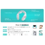 ماساژور گردن الکتریکی اس کی جی SKG neck massager electrostimulator 4098E - تصویر 8