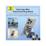 هولدر دوچرخه و موتور بیسوس Baseus PrimeTrip Stick-On Bike Phone Mount BS-CM038 - تصویر 4