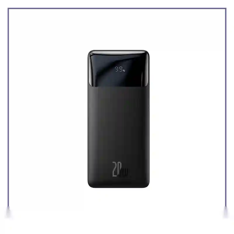 E204037-1-ee2c5982d8f4 پاوربانک 10000 بیسوس20W وات Baseus Bipow Digital Display PPBD10K-X - تصویر 1