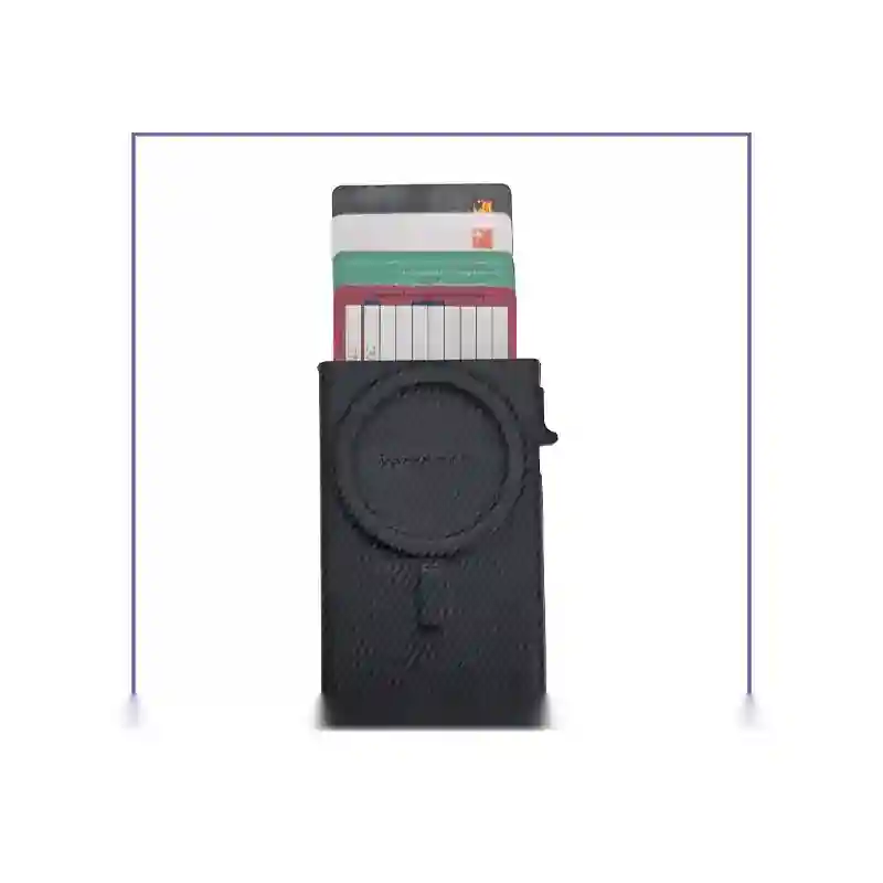 E204099-1-47a8aaa251a1 جاکاراتی طرح کربن پایه دار ژوس Zhuse Automatically Eject Card Function Carbon ZB-CB-001 - سورمه ای - تصویر 1