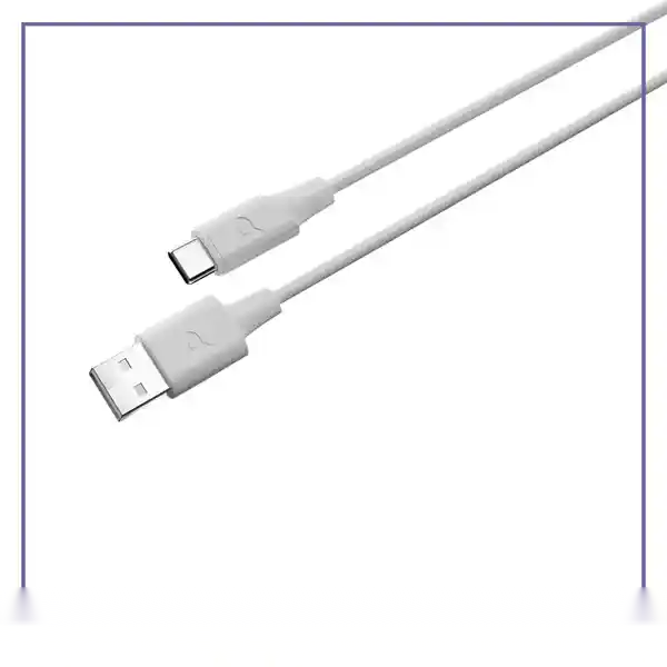 E204178-1-726ea881630e کابل شارژ تایپ سی پاورولوژی Powerology Power Sync Flex PCAB015BK - سفید - تصویر 1
