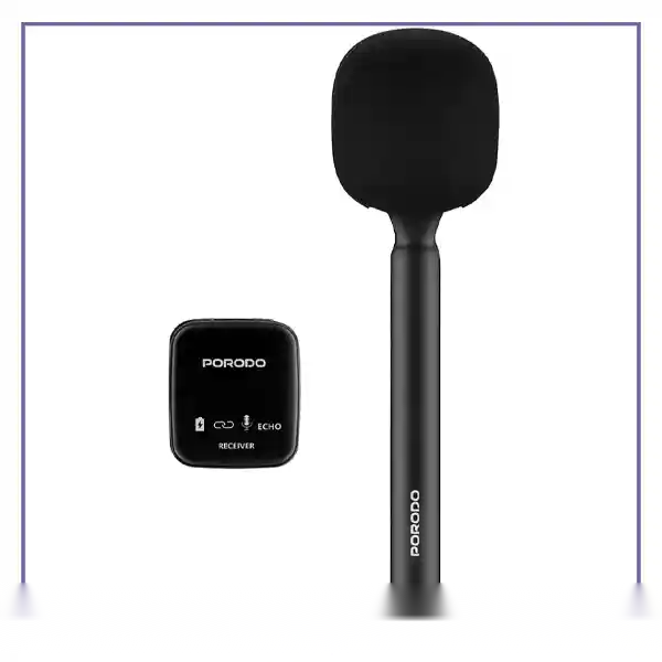 E204227-1-44a1fe824155 میکروفون دستی پرودو مدل Porodo Handheld Lavalier Microphone PD-LFST133 - تصویر 1