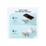 پاور بانک 10000 با کابل تایپ سی و لایتنینگ جویروم JOYROOM JR-PBF27 Power Bank - مشکی - تصویر 5
