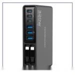 هاب شارژ 320 وات باکابل جمع شونده پاورولوژی Powerology Univo Charging Station PWCUQC049BK - تصویر 4