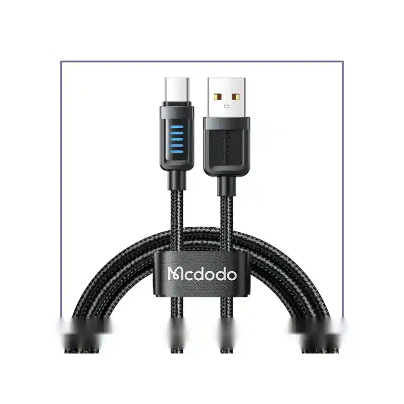 E204758-1-d23990093904 کابل شارژ تایپ سی 6 آمپر مک دودو Mcdodo Cab Vision Cable CA-0330 - تصویر 1