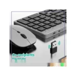 موس و کیبورد کوتسی Coteci Keyboar & Mouse OF-045 - سفید - تصویر 5