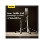 مونوپاد و سه پایه شاتر دار رتاکو RTAKO Secendary Handle Selfie Stick H18L PRO - تصویر 2
