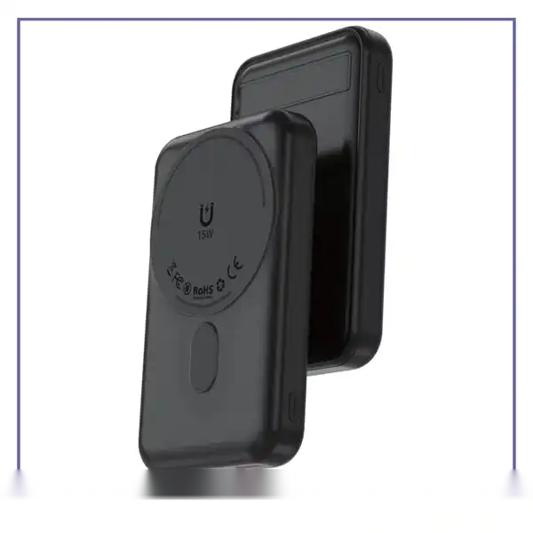 E205031-1-15851bb349bc پاوربانک مگنتی 10000 گرین لاین Green Lion Lagos 10000mAh PowerBank GNLAG10KPB - سورمه ای - تصویر 1