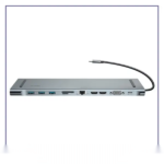 هاب تایپ سی 11 پورت بیسوس Baseus Elitejoy 11-Port Type-C Hub Adapter CATSX-G0G