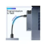 هاب تایپ سی 7 پورت مک بوک بیسوس Baseus Tunderbolt C+Pro Hub CAHUB-L0G - تصویر 7