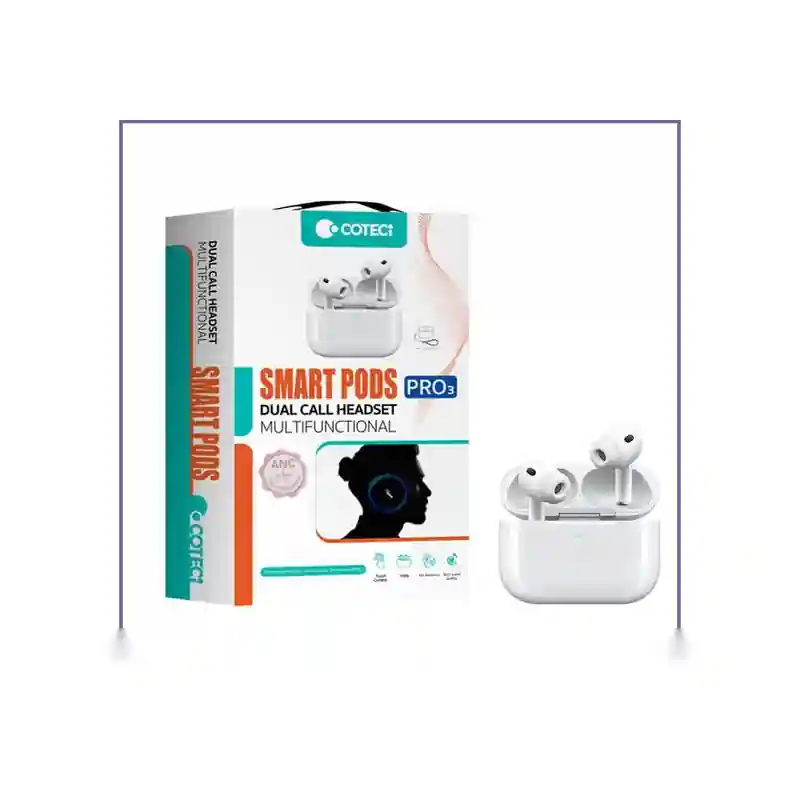 E206115-1-dc07b1ad0a07 هندزفری بلوتوثی کوتسی Coteci Smart Pods Pro3 MS-048 - تصویر 1