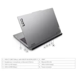 لپ تاپ لنوو 15.6 اینچی مدل LOQ i7 13700HX 24GB 2TB RTX5050 8GB