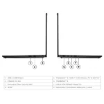 لپ تاپ لنوو 14 اینچی مدل ThinkPad E14 G8 IRL Core 5 210H 40GB 512GB