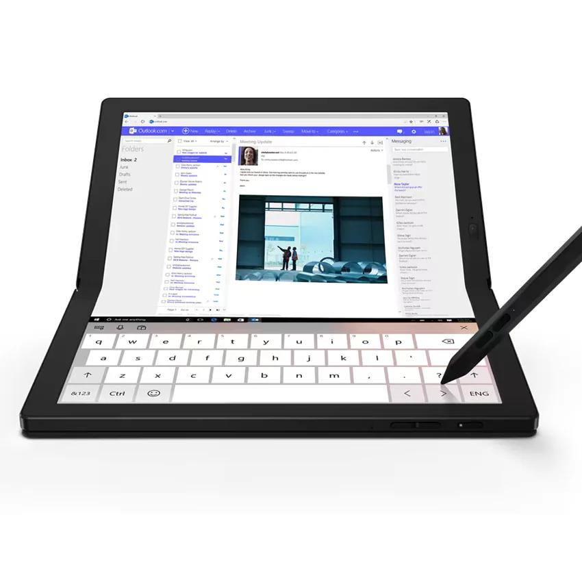 لپ تاپ لنوو 16 اینچی مدل ThinkPad X1 Fold i5 L16G7 Gen1 8GB 512GB 1 لپ تاپ لنوو 16 اینچی مدل ThinkPad X1 Fold i5 L16G7 Gen1 8GB 512GB