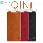 کیف چرمی نیلکین شیائومی Xiaomi Redmi 10X 5G / Redmi 10X Pro Nillkin Qin Leather Case