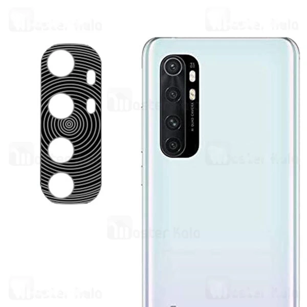 M122194BLACKSILVER-1 محافظ لنز فلزی دوربین موبایل شیائومی Xiaomi Mi Note 10 Lite Metal Lens - تصویر 1