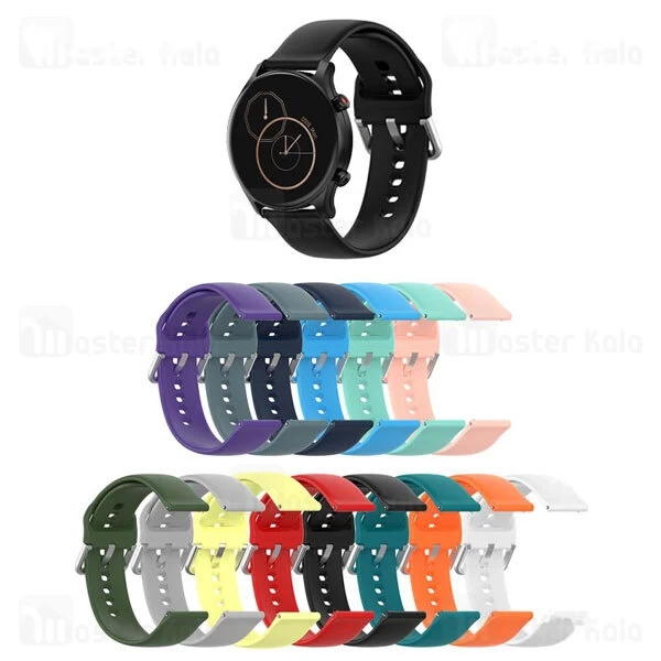 M142621RED-1 بند سیلیکونی ساعت هوشمند شیائومی Xiaomi Haylou LS04 RS3 Strap Silicone Band - تصویر 1