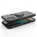 گارد ضد ضربه انگشتی سامسونگ Samsung Galaxy F52 5G Black Panther Keysion Shockproof Armor Ring - تصویر 6