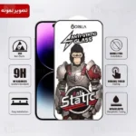 گلس تمام صفحه تمام چسب شیائومی Xiaomi Redmi Note 12 Pro Plus / Poco X5 Pro Gorilla Anti Static - تصویر 3