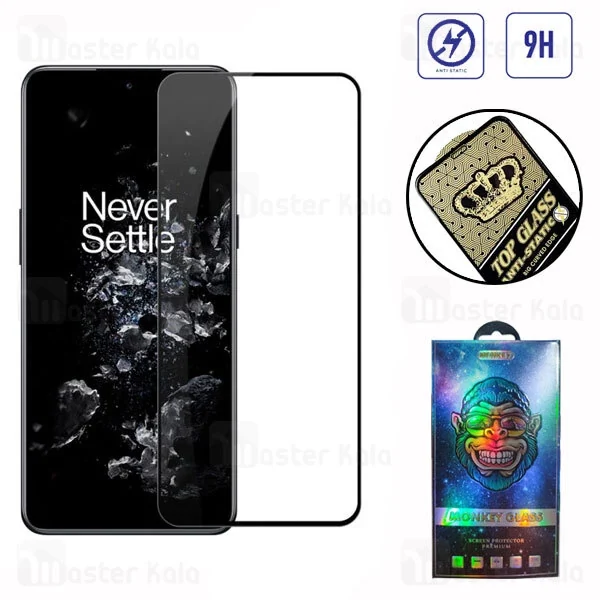 M144092BLACK-1-1 گلس تمام صفحه تمام چسب وان پلاس OnePlus Ace Pro / 10T 5G Top Glass Anti Static Glass - تصویر 1