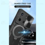 قاب ضد ضربه مگنتی Realme 11 4G Magnetic Support Case دارای محافظ دوربین - تصویر 10
