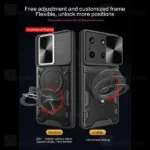 قاب ضد ضربه مگنتی Realme 11 4G Magnetic Support Case دارای محافظ دوربین - تصویر 9