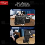 قاب ضد ضربه مگنتی Huawei P60 / P60 Pro Magnetic Support Case دارای محافظ دوربین - تصویر 2