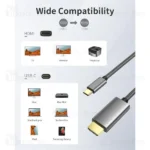 کابل HDMI به Type-C بیوا Biva HDMI-01 طول 2 متر - تصویر 10