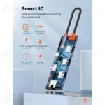 هاب 6 پورت تایپ سی الدینیو LDNIO DS-16U توان 100 وات - تصویر 10