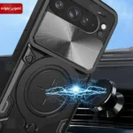 قاب ضد ضربه مگنتی گوگل Google Pixel 9 / 9 Pro Magnetic Support Case دارای محافظ دوربین - تصویر 3