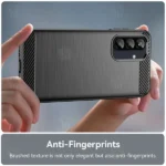 قاب فیبر کربنی سامسونگ Samsung Galaxy A56 / A36 / A37 Rugged Armor Fiber Carbon - تصویر 6