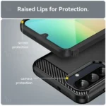 قاب فیبر کربنی سامسونگ Samsung Galaxy A56 / A36 / A37 Rugged Armor Fiber Carbon - تصویر 7