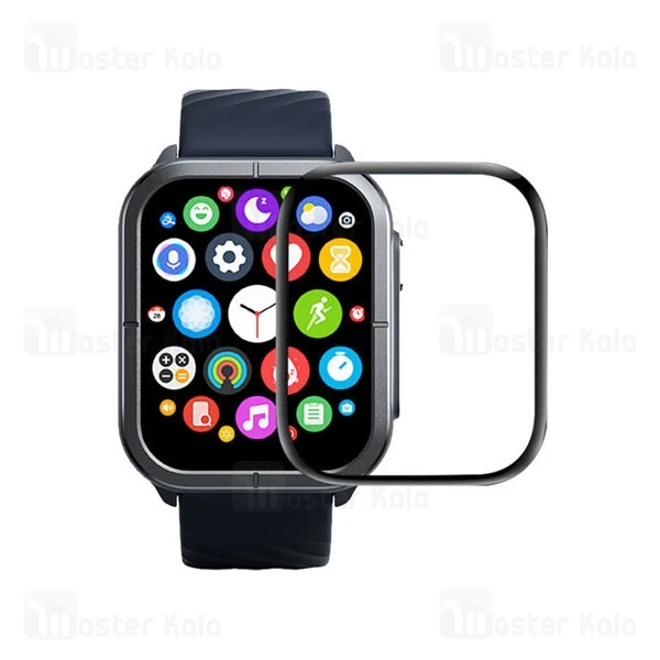 M145243BLACK-1 محافظ صفحه ساعت هوشمند شیائومی Mibro C3 PMMA TPU Screen Protector - تصویر 1