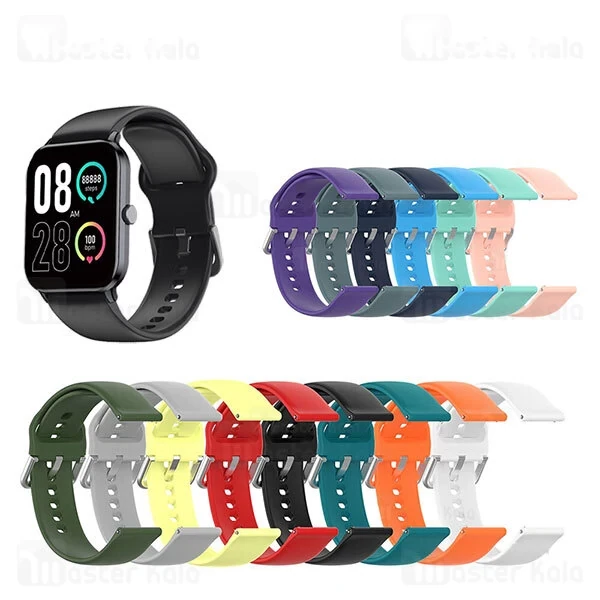 M152106RED-1 بند سیلیکونی ساعت هوشمند کیو سی وای QCY GTC Strap Silicone Band - تصویر 1