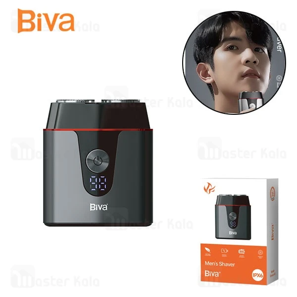 M153042BLACK-1 ریش تراش بیوا Biva Shaver-02 - تصویر 1