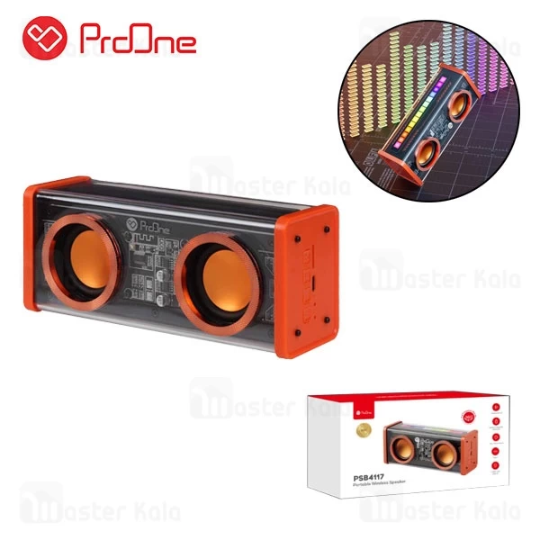 M153172COLOR863-1 اسپیکر بلوتوث پرووان Proone PSB4117 رم خور - تصویر 1