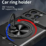 قاب ضد ضربه مگنتی Apple iPhone 16 Pro Max Magnetic Multifunctional Case دارای محافظ دوربین - تصویر 6