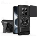 قاب ضد ضربه مگنتی Xiaomi Redmi Note 15 4G / 5G Magnetic Multifunctional Case دارای محافظ دوربین