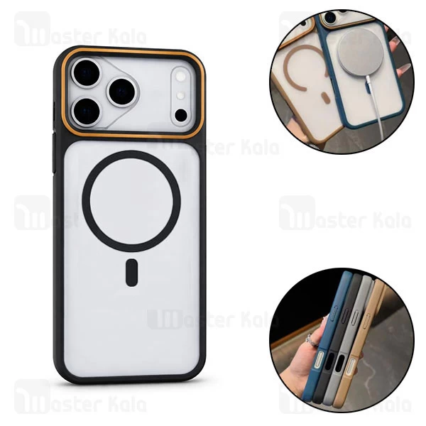M153334GRAY-1 قاب محافظ مگ سیف آیفون Apple iPhone 17 pro max Q Series - تصویر 1