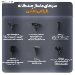 ماساژور تفنگی فیلیپس Philips PPM7323 - تصویر 5