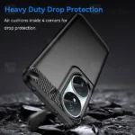 قاب فیبر کربنی هانر Honor X7b / Play 50 Plus Rugged Armor Fiber Carbon - تصویر 4
