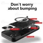 قاب ضد ضربه مگنتی Apple iPhone 13 Pro Max Magnetic Support Case دارای محافظ دوربین - تصویر 6