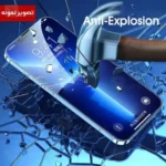 گلس تمام صفحه تمام چسب هانر Honor X7a Super G Glass - تصویر 4