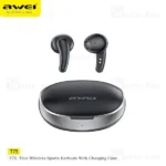 هندزفری بلوتوث گیمینگ اوی Awei T75 Gaming Wireless Earphone - تصویر 2