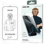 گلس تمام صفحه تمام چسب آیفون گرین لاین Apple iPhone Air Green Lion 9H Steve - تصویر 6